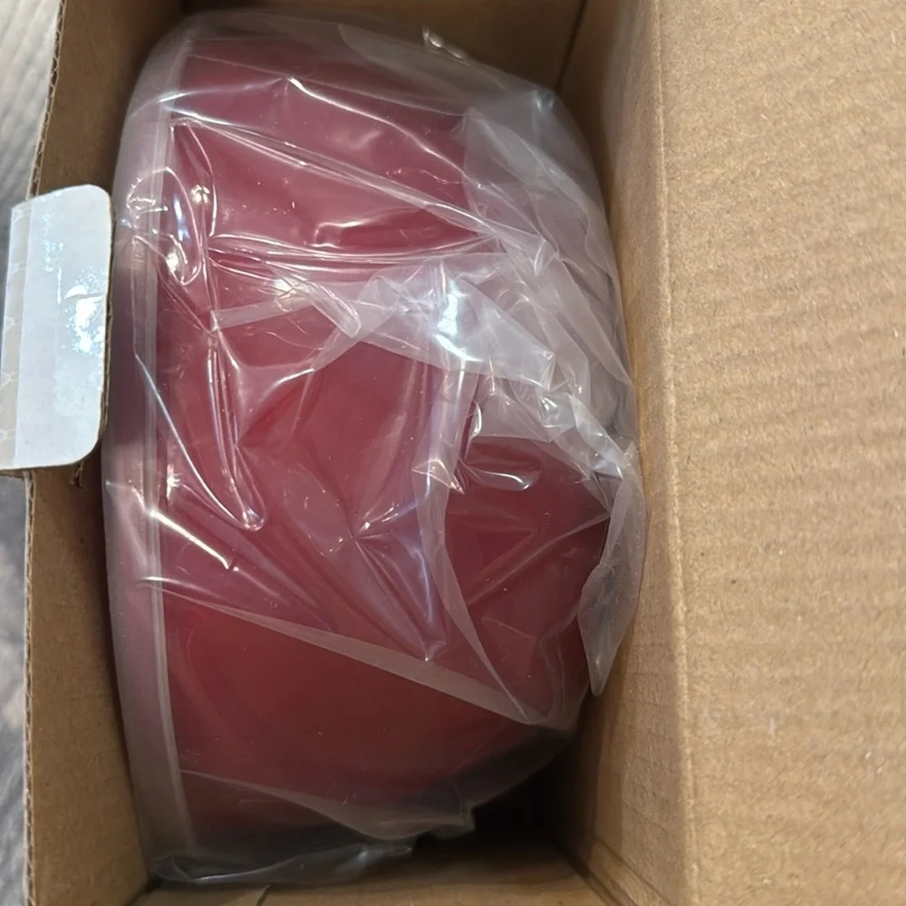 Kitchenaid red set of 4 prep bowls with lids new